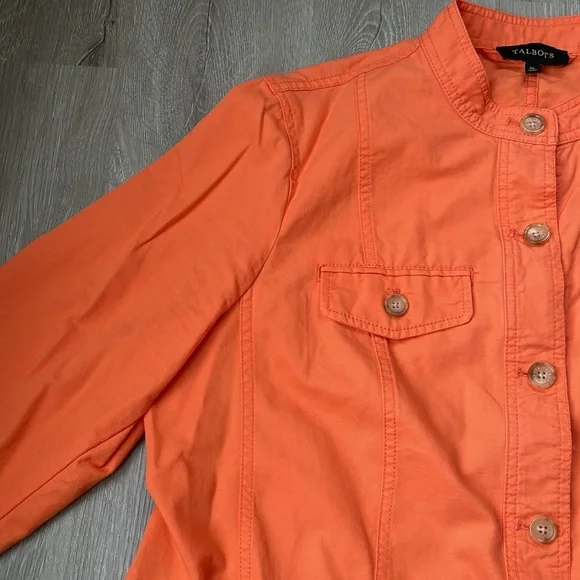 Talbots Classic Canvas Jacket, NWOT - Picture 5 of 10